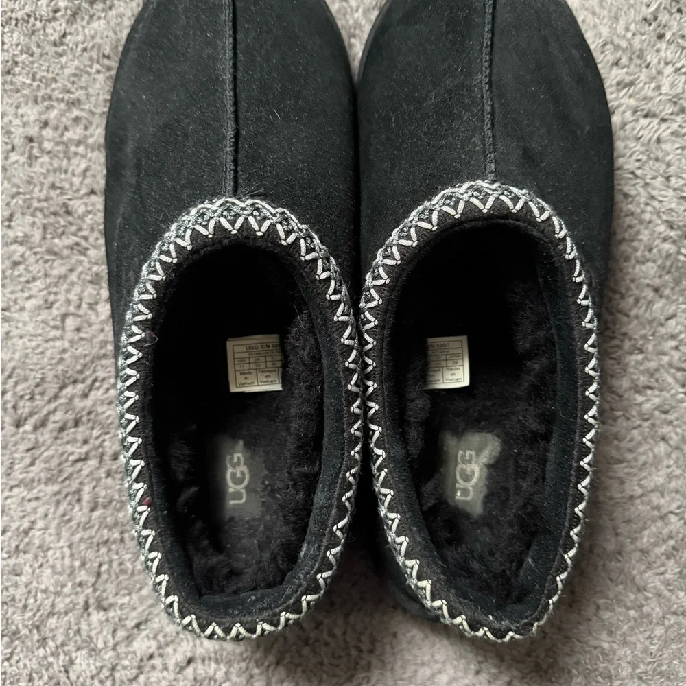 UGG Men's Black Tasmans - Picture 4 of 5